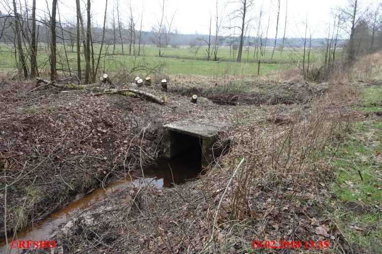 Schönewörder Talgraben, Momerbach Düker