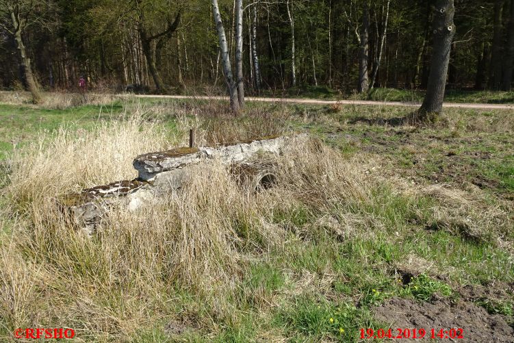 Wehr in der alten Stauwiesen Anlage