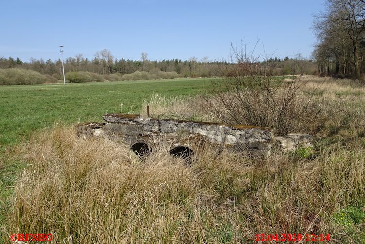 Wehr in der alten Stauwiesen Anlage