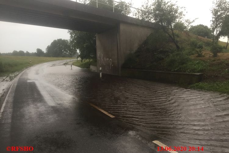 Platendorfer Straße, Hochwasser