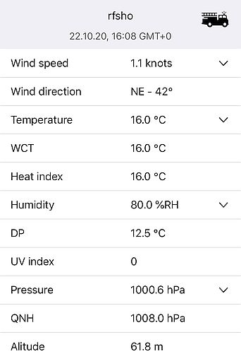 mobile Wetterstation Skywatch BL 500