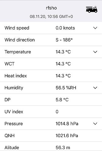 mobile Wetterstation Skywatch BL 500