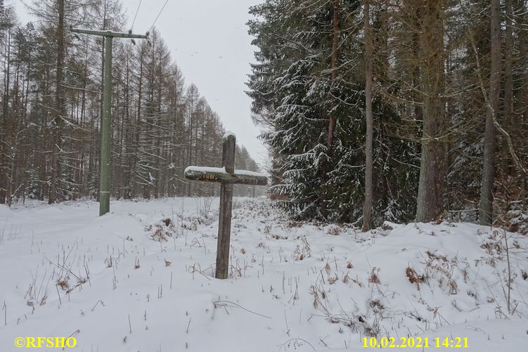 Marschpause, Mönchs Kreuz