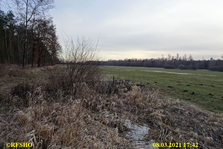 Wehr der alten Stauwiesenanlage