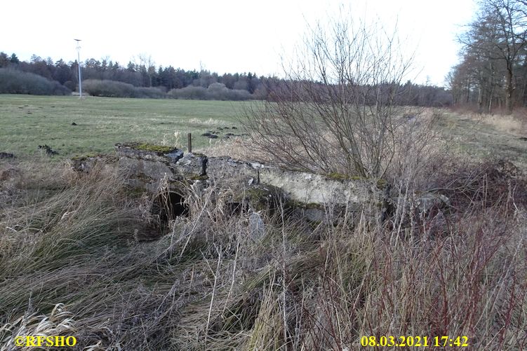 Wehr der alten Stauwiesenanlage