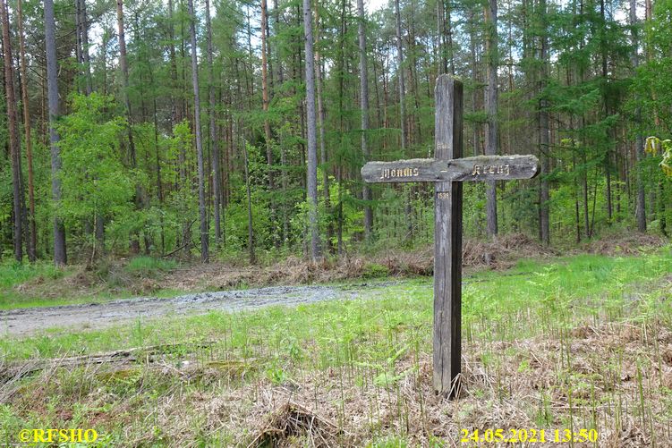 Marschstrecke, Großer Leu, Mönchs Kreuz