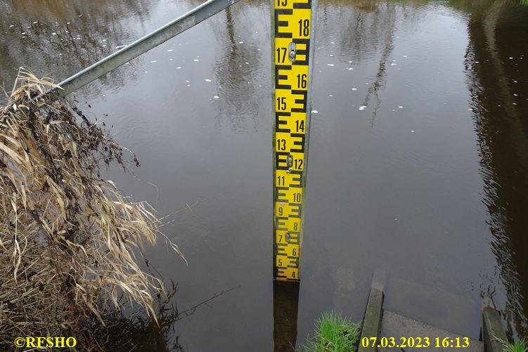 Isepegel, Lübingshorster Brücke