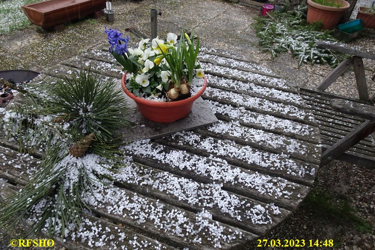 Ringstraße, Hagel