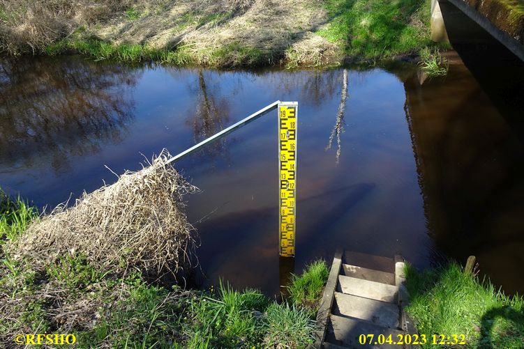 Isepegel, Lübingshorster Brücke