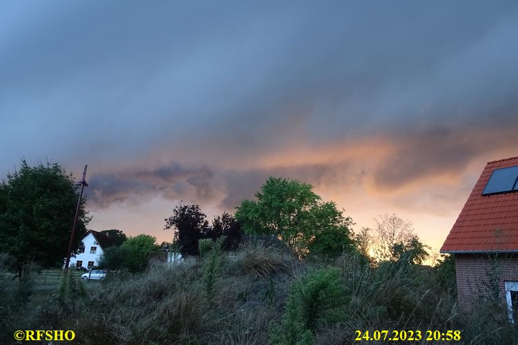 Heidberg, Wolken