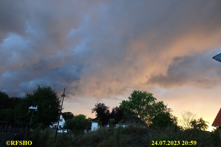 Heidberg, Wolken