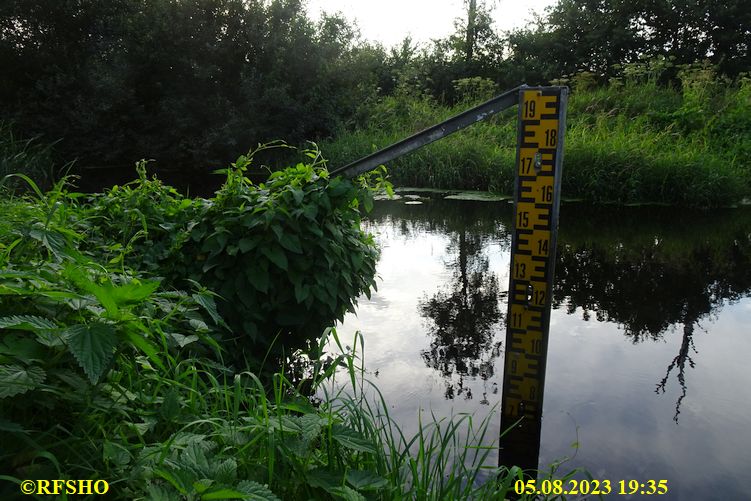 Isepegel, Lübingshorster Brücke