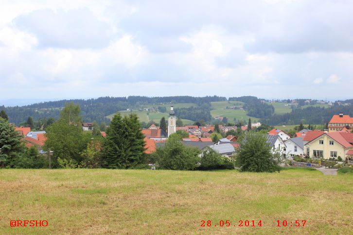 Scheidegg Wanderung zum Kreuzberg