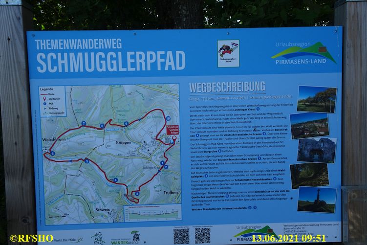 Wanderung Schmuglerpfad