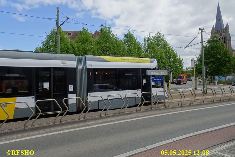 Kust Tram in Panne