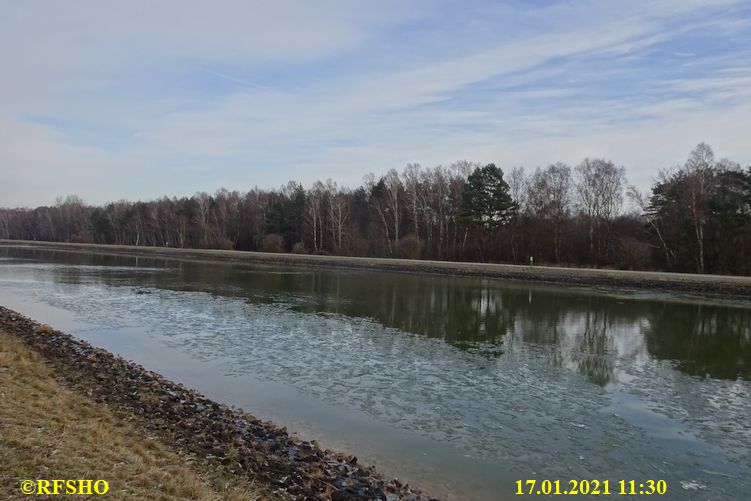 Marschstrecke  am Elbe-Seitenkanal