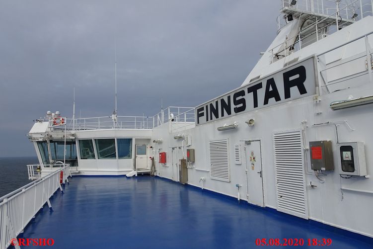 auf der Fähre MS FINNSTAR