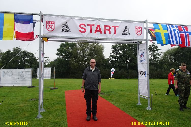 Ostfriesischer Freiheitsmarsch, Start