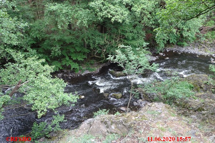 Wanderweg von Treseburg nach Thale im Bodetal