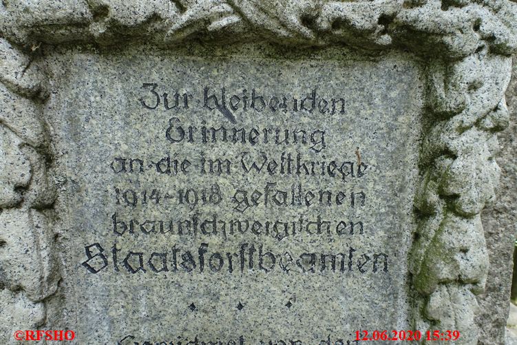 Ehrenmal der braunschweigischen Staatsforstbeamten