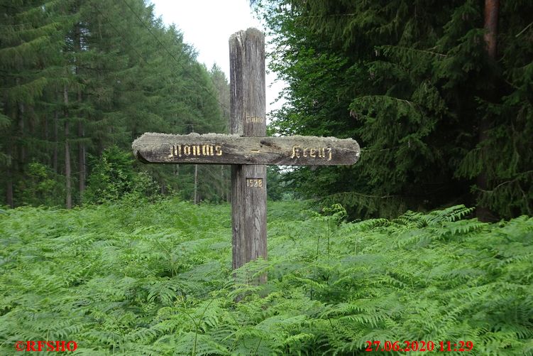 Marschstrecke, Mönchs Kreuz