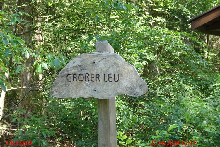 Marschstrecke, Großer Leu