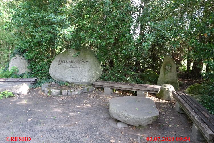 Löns Denkmal am Leudamm