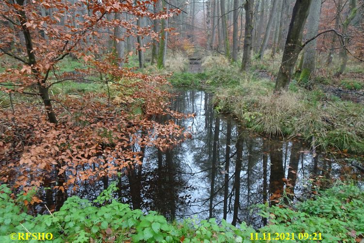 Marschstrecke, Kiekenbruch Momerbach