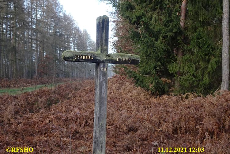 Marschstrecke, Mönchs Kreuz