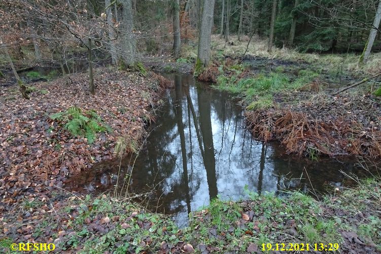 Marschstrecke, Kiekenbruch, Momerbach
