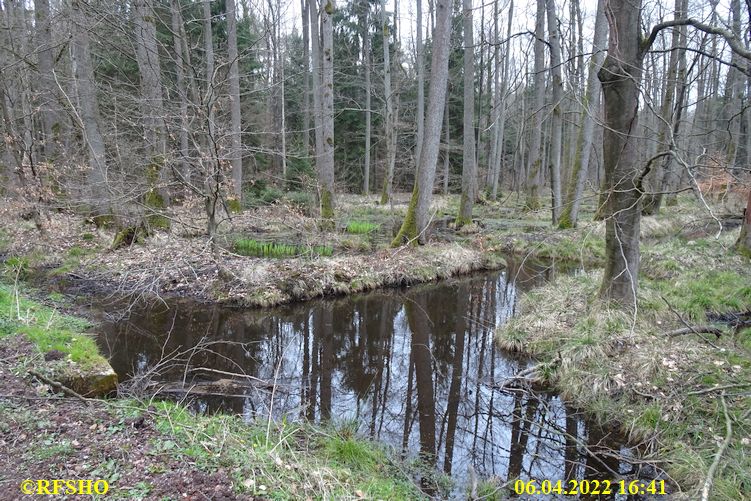 Marschstrecke, Kiekenbruch Momerbach