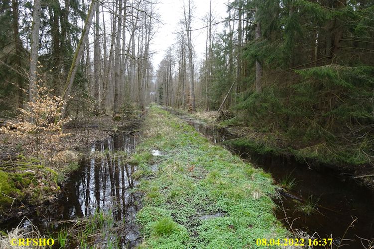 Marschstrecke, Kiekenbruch