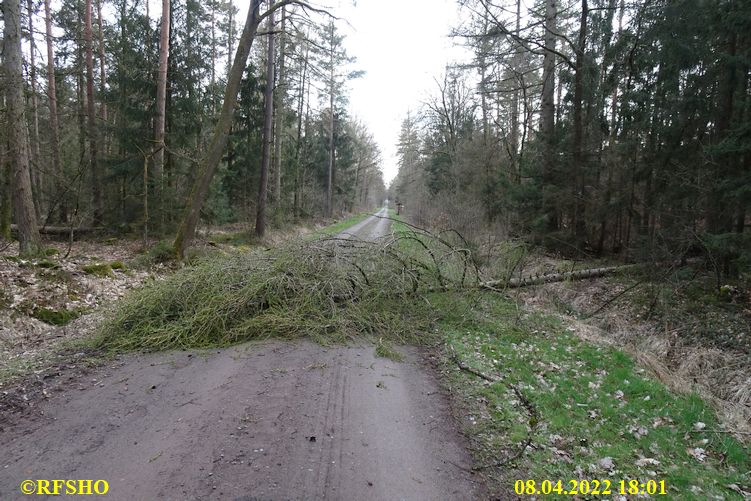 Marschstrecke, Großer Leu