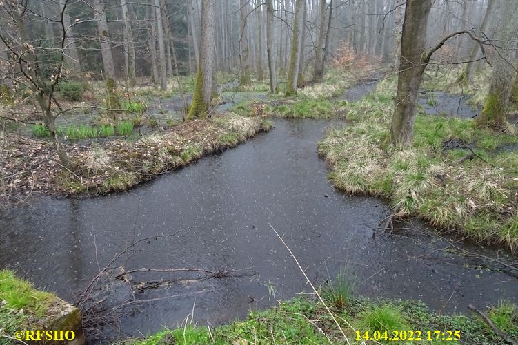 Marschstrecke, Kiekenbruch Momerbach