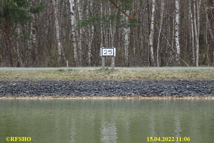 Marschstrecke,, Elbe-Seitenkanal km 25