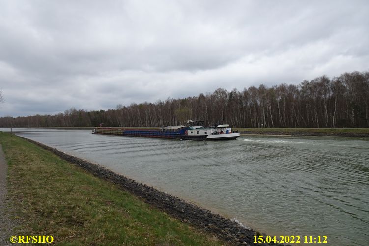 Marschstrecke,, Elbe-Seitenkanal km 25