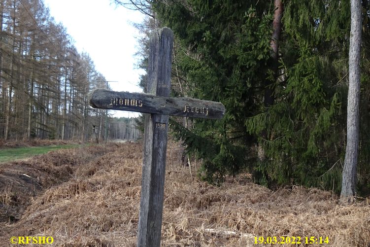 Marschstrecke, Mönchs Kreuz