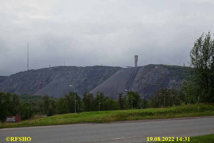 Marschstrecke Kiruna