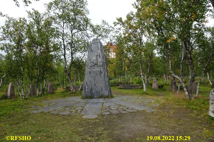 Marschstrecke Kiruna