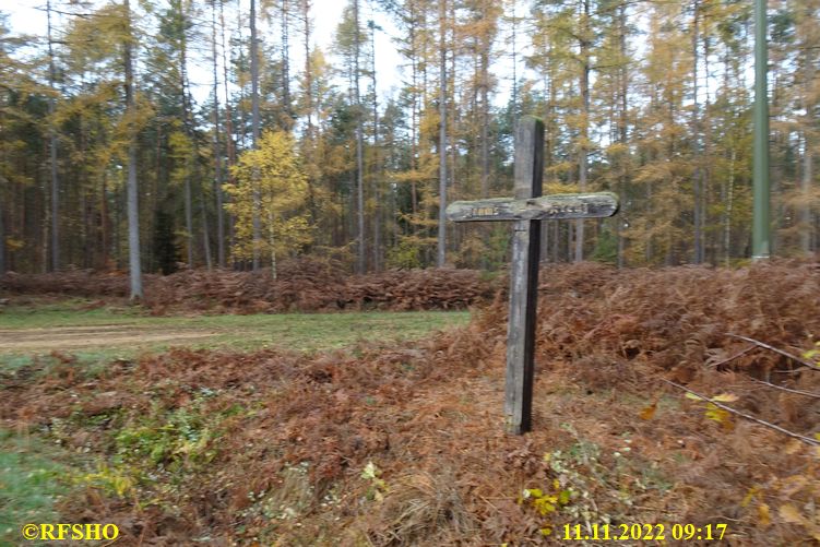 Marschstrecke, Mönchs Kreuz