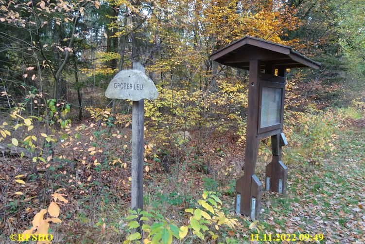 Marschstrecke, Großer Leu