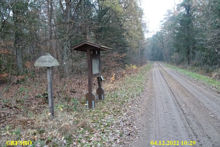 Marschstrecke, Großer Leu