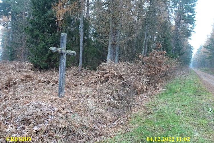 Marschstrecke, Mönchs Kreuz