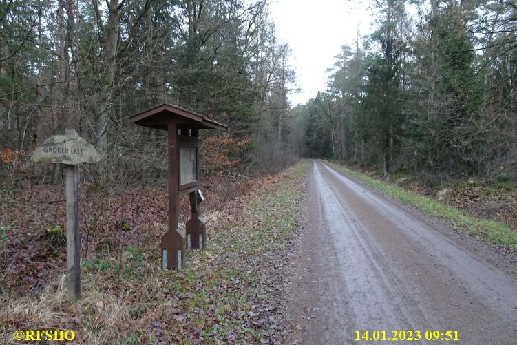 Marschstrecke, Großer Leu