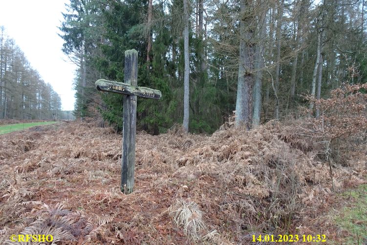 Marschstrecke, Mönchs Kreuz