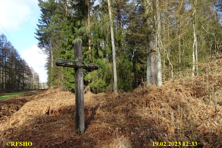 Marschstrecke, Mönchs Kreuz