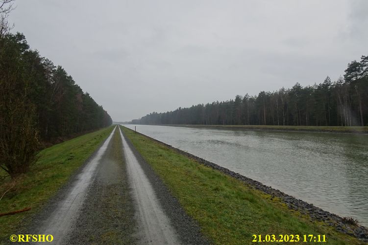 Marschstrecke, Elbe-Seitenkanal