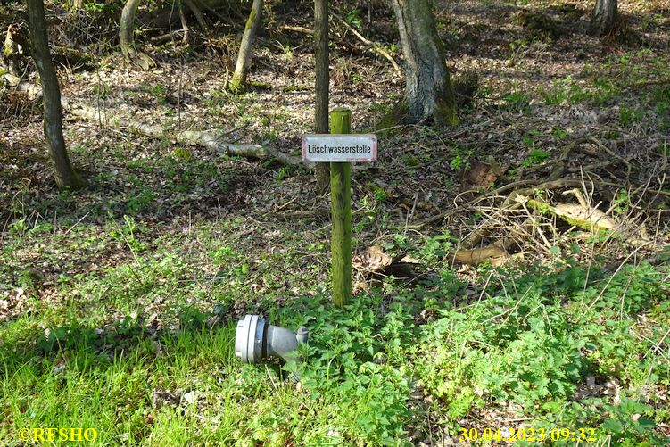 Marschstrecke 1. Moordamm