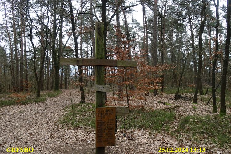 Marschstrecke Zichtau, Stakenberg 148,3 m