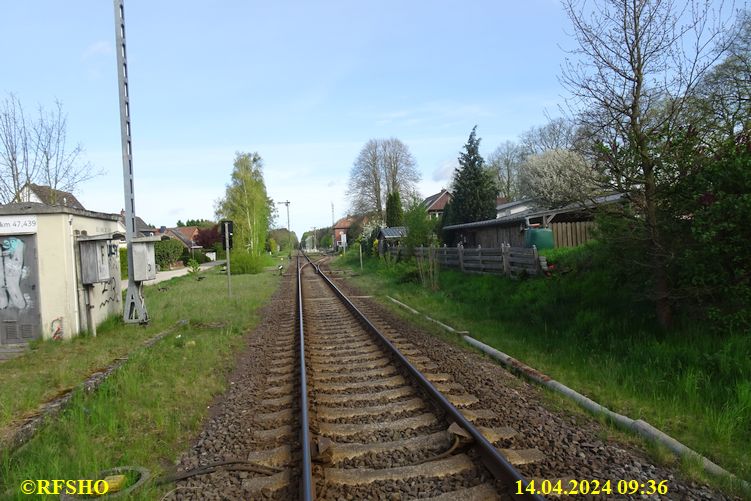 Marschstrecke, Bahnhof Bad Bodenteich